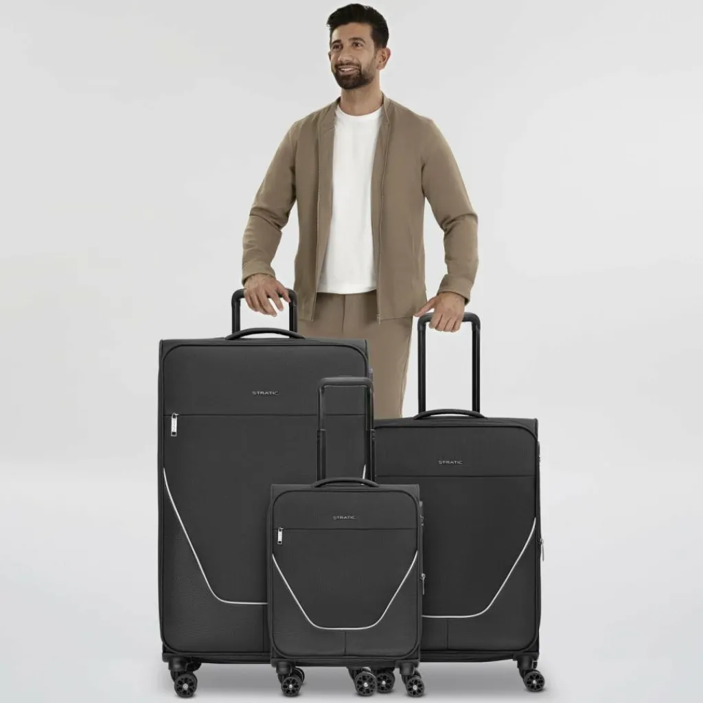 Stratic taska 4-Rollen Kofferset 3tlg. mit Dehnfalte