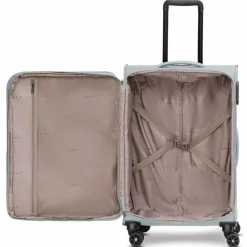 Best Stratic taska 4-Rollen Trolley M 65 cm mit Dehnfalte grey