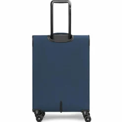 Stratic Weichgepäck|4-Rollen Koffer<taska 4-Rollen Trolley M 65 cm mit Dehnfalte navy