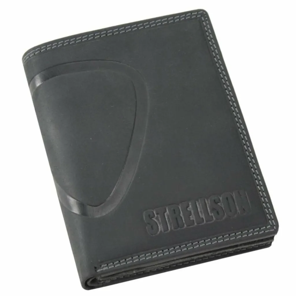 Best Strellson Baker Street Geldbörse Leder 10 cm black