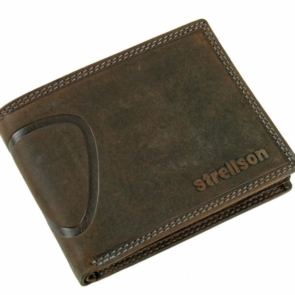 Herren Strellson Baker Street Geldbörse Leder 12,5 cm