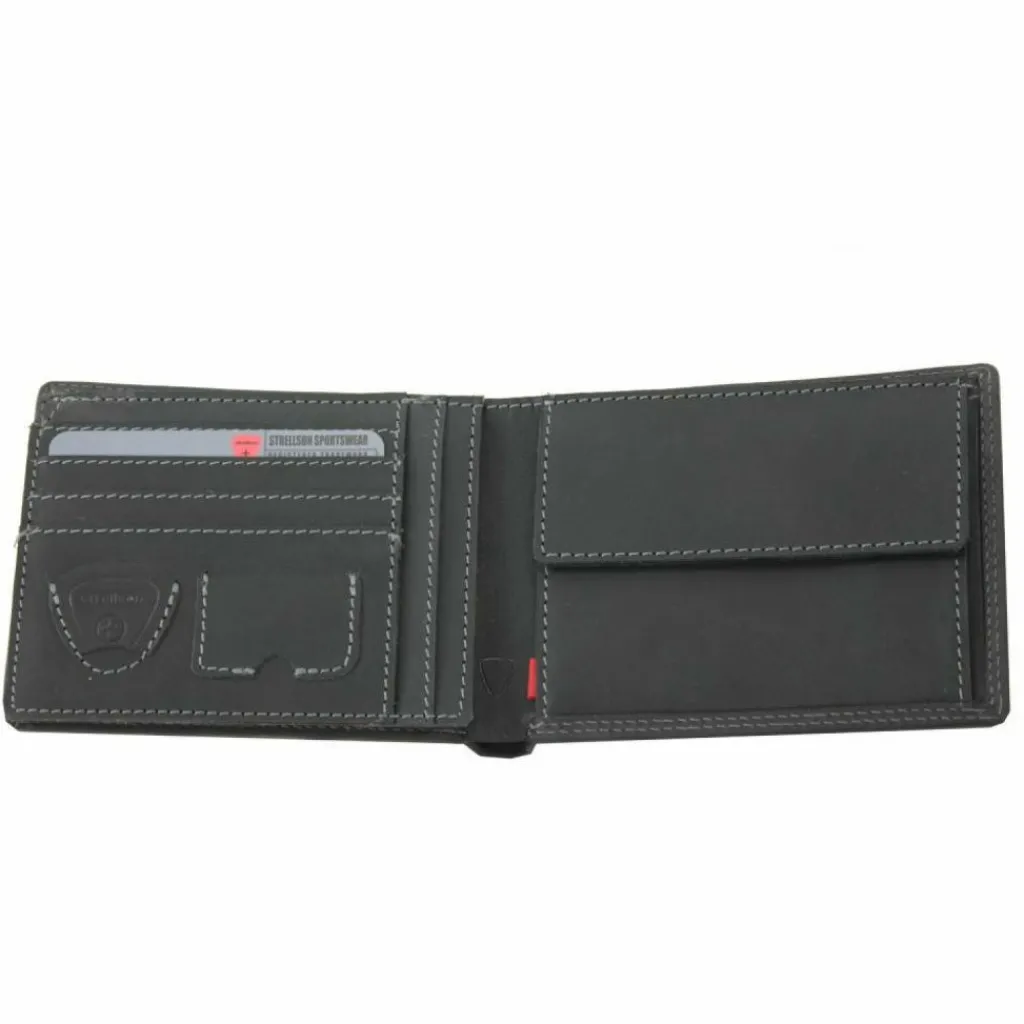 Herren Strellson Baker Street Geldbörse Leder 12,5 cm