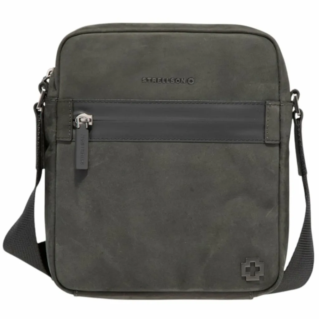 Strellson Umhängetaschen<Bow Road barney Umhängetasche Leder 21 cm black