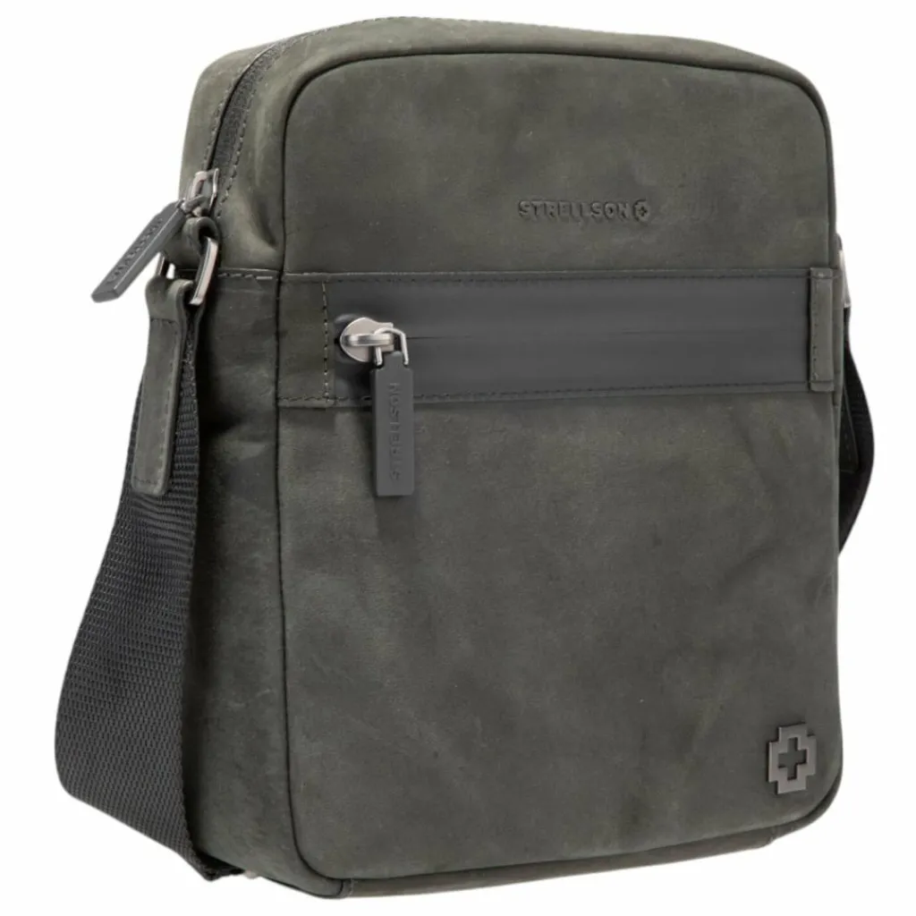 Strellson Umhängetaschen<Bow Road barney Umhängetasche Leder 21 cm black