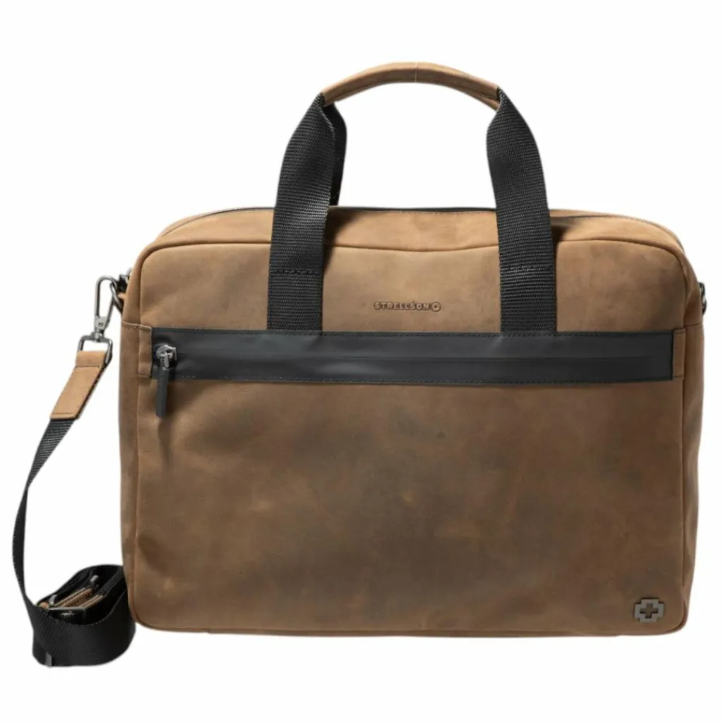 Strellson Bow Road Charles Aktentasche Leder 39 cm