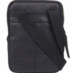 Discount Strellson Brick Lane Brian Umhängetasche Leder 14 cm black