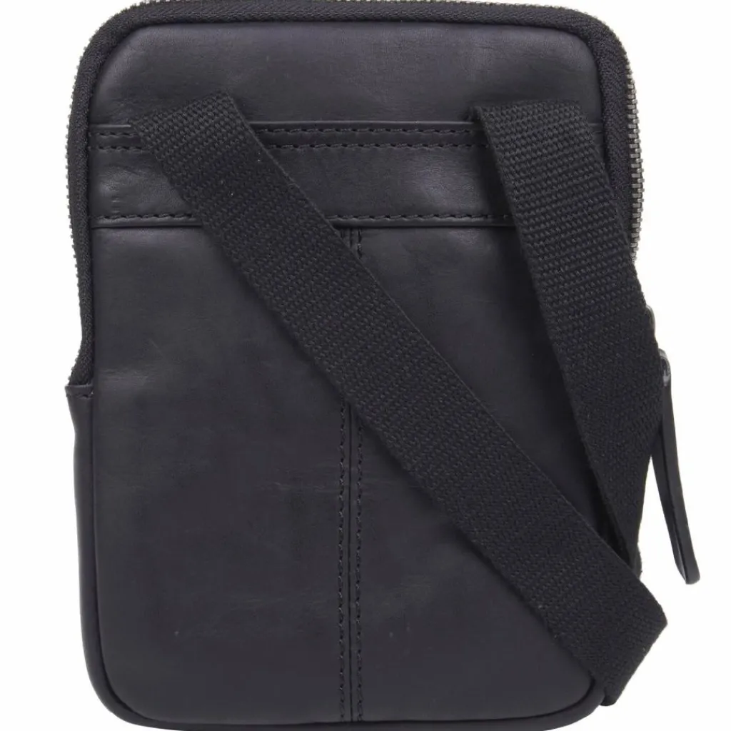 Discount Strellson Brick Lane Brian Umhängetasche Leder 14 cm black