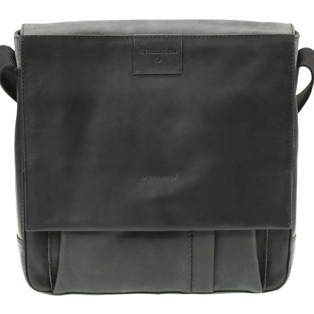 Strellson Umhängetaschen<Brick Lane Umhängetasche Leder 25 cm black