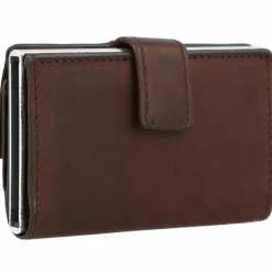 Hot Strellson Camden c-three Kreditkartenetui Leder 7 cm darkbrown