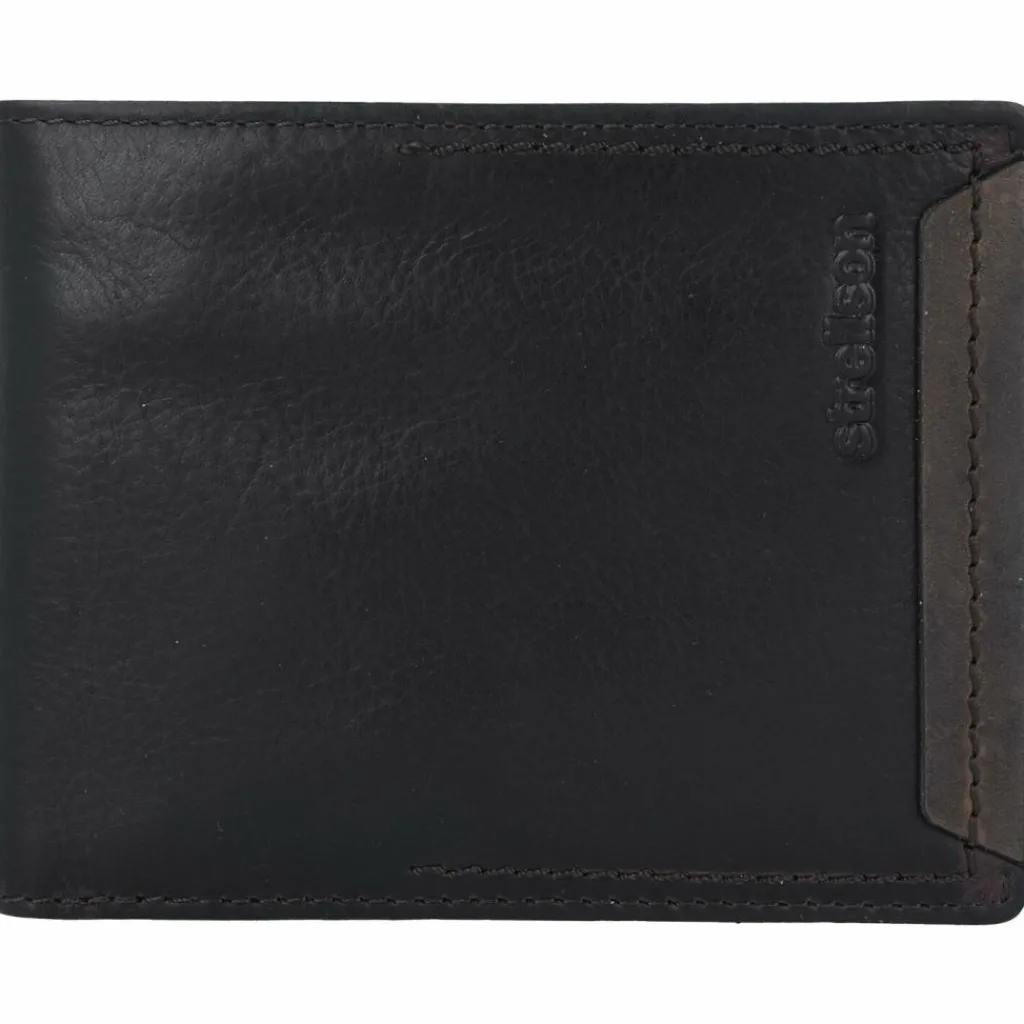 Hot Strellson Camden Geldbörse Leder 12 cm dark brown