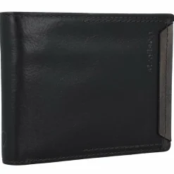 Hot Strellson Camden Geldbörse Leder 12 cm dark brown