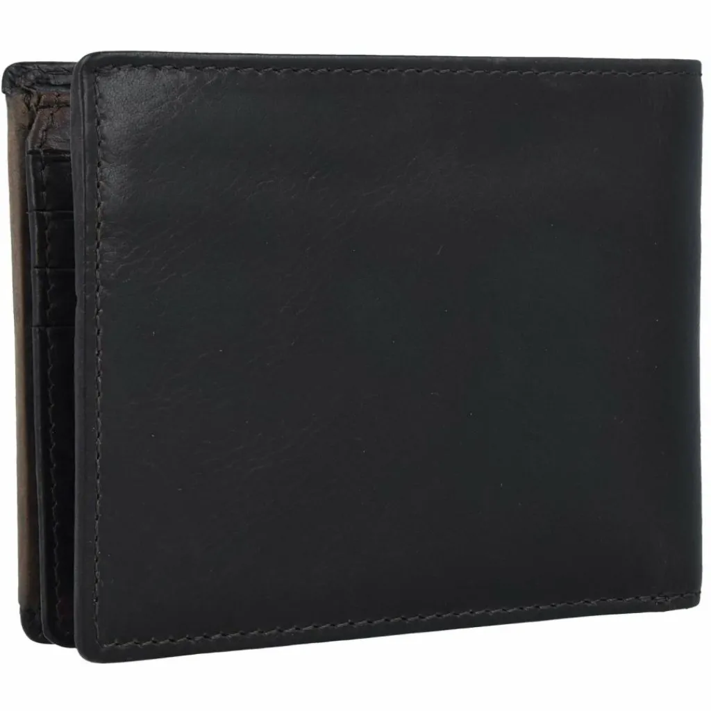 Hot Strellson Camden Geldbörse Leder 12 cm dark brown