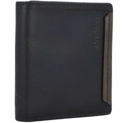 Strellson Herrengeldbörsen Hochformat<Camden Geldbörse Leder 9,5 cm dark brown
