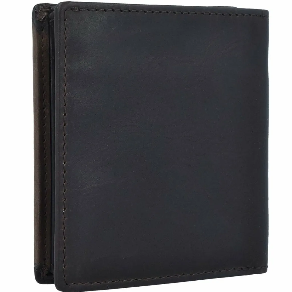 Strellson Herrengeldbörsen Hochformat<Camden Geldbörse Leder 9,5 cm dark brown