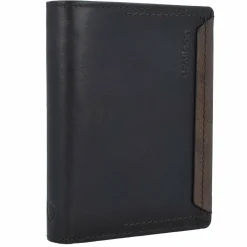 Strellson Herrengeldbörsen Hochformat<Camden Geldbörse Leder 10 cm dark brown