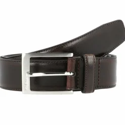 New Strellson Gürtel Leder dark brown