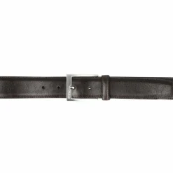 New Strellson Gürtel Leder dark brown