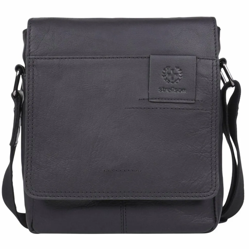 Strellson Umhängetaschen<Hyde Park Jeremy Umhängetasche Leder 21 cm black