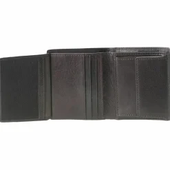 Discount Strellson Jefferson BillFold Q6 Geldbörse Leder 9 cm black