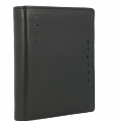 Strellson Herrengeldbörsen Hochformat<Oxford Circus Geldbörse Leder 10 cm black