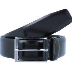 Discount Strellson Premium Gürtel Leder schwarz