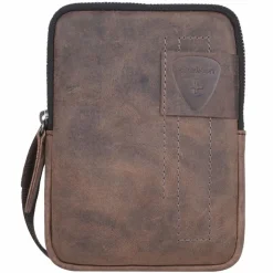 Strellson Umhängetaschen<Richmond Brian Umhängetasche Leder 13 cm darkbrown