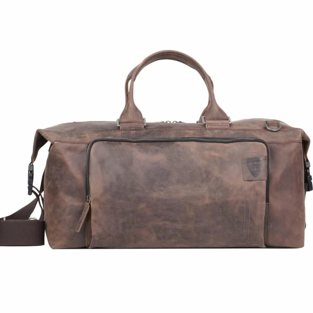 Strellson Weekender|Reisetaschen Ohne Rollen<Richmond Landon Weekender Reisetasche Leder 50 cm darkbrown