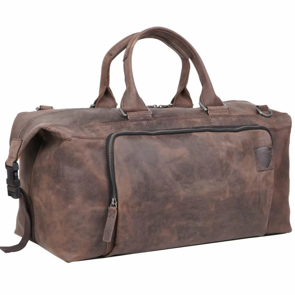 Strellson Weekender|Reisetaschen Ohne Rollen<Richmond Landon Weekender Reisetasche Leder 50 cm darkbrown