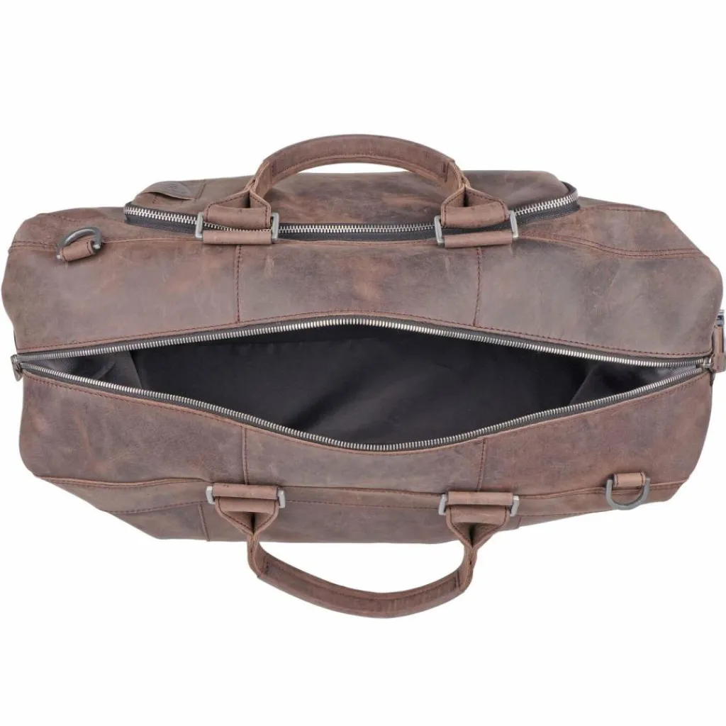 Strellson Weekender|Reisetaschen Ohne Rollen<Richmond Landon Weekender Reisetasche Leder 50 cm darkbrown
