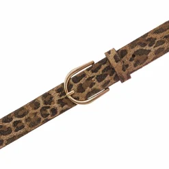 Tamaris Damengürtel<Gürtel Leder taupe-dunkelbraun