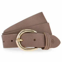 Clearance Tamaris Gürtel Leder dunkeltaupe