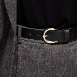 Tamaris Damengürtel<Gürtel Leder schwarz