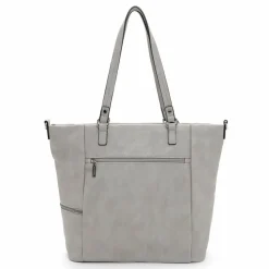 Tamaris Shopper|Schultertaschen<Nele Shopper Tasche 42 cm lightgrey