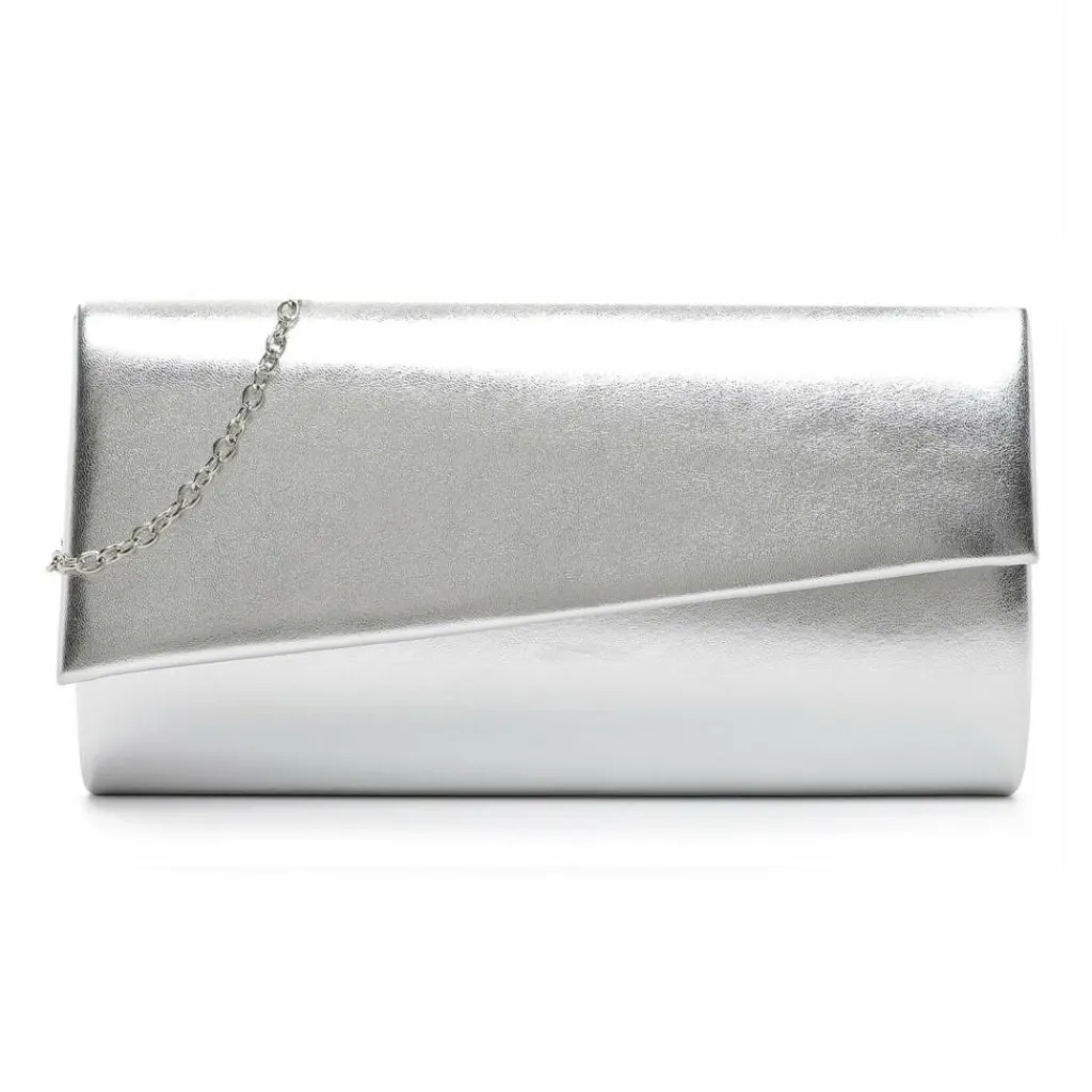 Tamaris Abendtaschen & Clutches|Umhängetaschen<TAS Amalia Clutch Tasche 26 cm silver