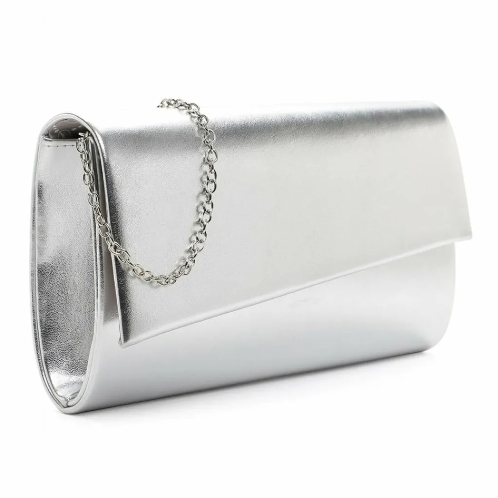 Tamaris Abendtaschen & Clutches|Umhängetaschen<TAS Amalia Clutch Tasche 26 cm silver