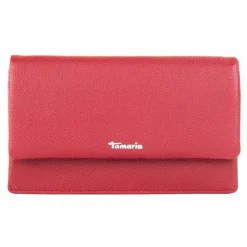 Tamaris Damengeldbörsen Querformat<TAS Amanda Geldbörse Leder 19 cm red