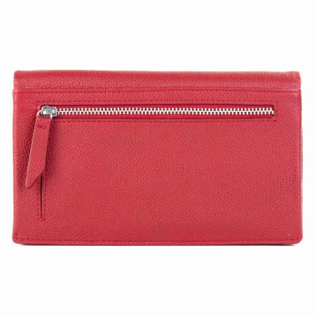 Tamaris Damengeldbörsen Querformat<TAS Amanda Geldbörse Leder 19 cm red