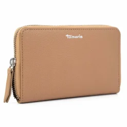 Tamaris Damengeldbörsen Querformat<TAS Amanda Geldbörse Leder 16 cm sahara