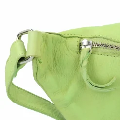 New Taschendieb Wien Kohlmarkt 107 Gürteltasche Leder 36 cm green lime