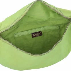 New Taschendieb Wien Kohlmarkt 107 Gürteltasche Leder 36 cm green lime