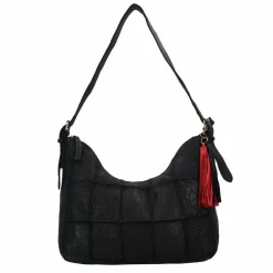 Taschendieb Wien Henkeltaschen|Schultertaschen<Malvengasse Schultertasche Leder 31 cm black bean