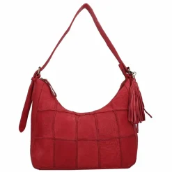 Taschendieb Wien Henkeltaschen|Schultertaschen<Malvengasse Schultertasche Leder 31 cm red solid