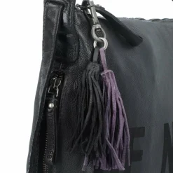 Taschendieb Wien Schultertaschen|Henkeltaschen<Paniglgasse 4 Schultertasche Leder 33 cm black