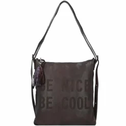 Taschendieb Wien Paniglgasse 4 Schultertasche Leder 33 cm schoko