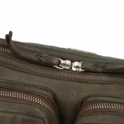 Online Taschendieb Wien Salvatorianerplatz Umhängetasche Leder 24 cm green moos