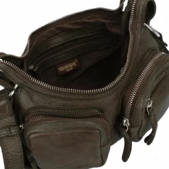 Online Taschendieb Wien Salvatorianerplatz Umhängetasche Leder 24 cm green moos