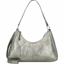 Taschendieb Wien Schultertaschen<Salvatorgasse Schultertasche Leder 34 cm silver