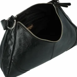 Sale Taschendieb Wien Salvatorgasse Schultertasche Leder 34 cm black bean