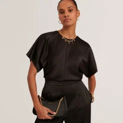 New Ted Baker Agnise Schultertasche 24 cm black