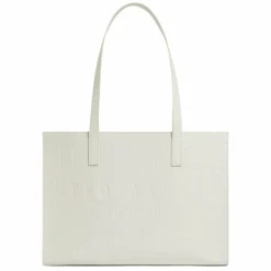 Clearance Ted Baker Croccon Shopper Tasche 34 cm ivory